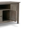 Warm Shaker - TV Media Stand - Distressed Gray - Image 8
