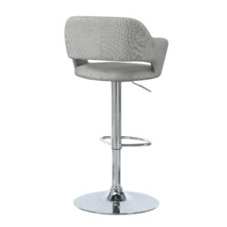 Swivel Stool Bar Height, Adjustable, Contemporary & Modern - Gray