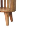 Ariella - Double Shelf Nightstand - Oak - Image 9