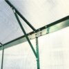 6.3'x6.2'x7' Polycarbonate Greenhouse, Heavy Duty Outdoor Aluminum Walk-In Green House Kit With Rain Gutter, Vent And Door For Backyard Garden - Green - Image 8