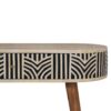 Inlay - Edessa Bone Console Table - Oak - Image 8