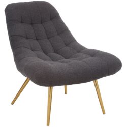 Aubrey - French Lounge Chair - Gray