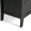 Adams - Entryway Storage Bench - Black - Image 8