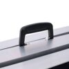 Portable Aluminium Wheelchair Ramp With Non Skid Surface 7Ft 600 Pound Capacity Foldable - Silver - Image 9