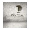 Hexagon Snow Mountain Polished Marble Tile For Wall And Floor Stone (Set of 12) - White / Natural - Image 3
