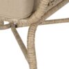 Bruce - Outdoor Club Chair Set With Water Resistant Cushions Rattan And Iron - Brown - Image 11