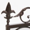 Darcie - Wrought Iron Fireplace Screen Ornate Design - Golden Black - Image 7