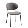 Boucle Dining Chairs, Dining Chairs With Metal Legs For Dining Room, Kitchen, Living Room (Set of 2) - Gray - Image 4