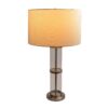 Echo - Table Lamp With On / Off Switch Clear Body Base - Clear / Silver / White - Image 2