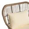Contemporary Bohemian Southport - Club Chair With Water Resistant Cushions - Brown / Beige - Image 12