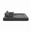 Human Dog Bed, Lazy Sofa Couch, Multifunctional Foldable Sofa Bed, 3 In 1 Teddy Fabric Sleeper Sofa Bed For Living Room Guest Bed, Playroom - Gray - Image 15