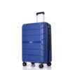 Hardshell Suitcase Spinner Wheels Pp Luggage Sets Lightweight Suitcase With Tsa Lock, 3 Piece Set (20/24/28) - Navy - Image 6