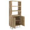 Jager - Bookshelf With Doors - Natural - Image 9