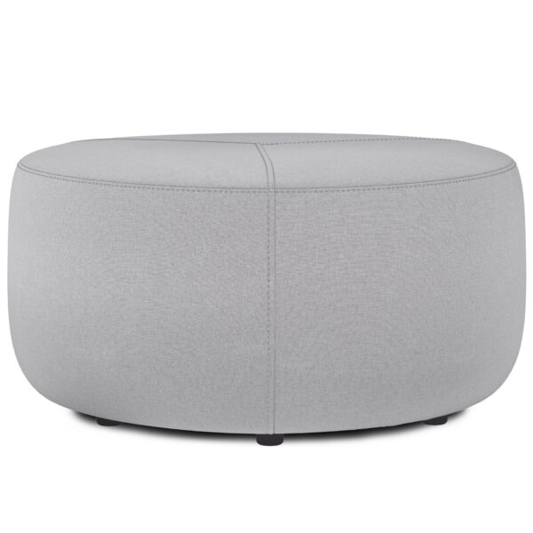 Moore - Large Ottoman - Light Gray