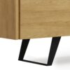 Lowry - Handcrafted TV Media Stand - Oak - Image 5