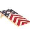 4X2 Ft Large Size Cornhole Board (Set of 2), Outdoor Game Board Set With 8 Bean Bags, Perfect For Lawn, Backyard, Beach, Park - Blue / White / Red - Image 5