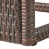 Bucharest - End Table C Shaped Side Table Rattan - Brown - Image 11