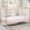 Deux - Remi 3 In 1 Convertible Island Crib - Natural / White - Image 6