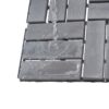 10 Piece Interlocking Deck Tiles Checker Pattern, Square Acacia Hardwood Outdoor Flooring For Patio, Bancony, Pool Side - Light Gray - Image 44