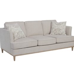 Sofa With 3 Reversable Cushions And 2 Pillows - Off White