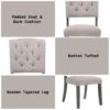 Bernard - Weathered Side Chair (Set of 2) - Beige / Gray - Image 5