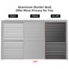Louver Grille13 Ft Frame & Louvers - Black - Image 9