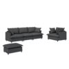 Ottoman Module For Modular Sectional Sofa Wide Seat - Gray - Image 5