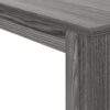 Corner Accent Console Table For Entryway, Contemporary And Modern - Gray - Image 6