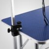 Large Size Grooming Table For Pet Dog And Cat With Adjustable Arm And Clamps Large Heavy Duty Animal Grooming Table - Blue - Image 27