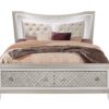Cross - King Bed With LED - Glam Champagne - Image 3