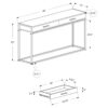 Accent Console Table For Entryway, Storage Drawer - Gray - Image 4
