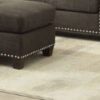 Laurissa - Ottoman - Warm Taupe Gray - Image 4