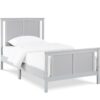 Connelly - Reversible Panel Twin Bed - Gray / Rockport Gray - Image 2