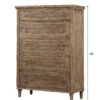 Ludin - 5 Drawer Chest - Taupe - Image 6