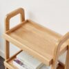 3 Tier Rack, Premium Storage Organizer - Natural - Image 3