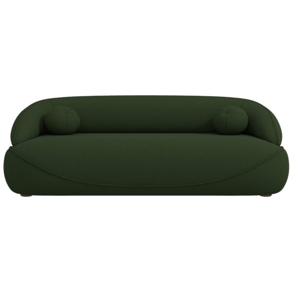 Andrew - Boucle Sofa - Dark Green