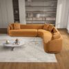 Highline - Corner Sofa - Cognac - Image 3