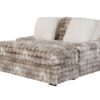 Julia - Lounger Sofa With USB - Gray - Image 3
