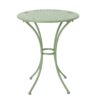 Ambrosia - 3 Piece Bistro Set With Leaf Motifs Top And Seat - Green - Image 5