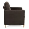 1 Seater Sofa For Living Room - Brown - Image 3