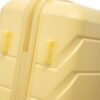 Set 3 Pieces 20" / 24" / 28" Abs Spinner Wheel Luggage, Matching Color, With Combination Lock - Yellow - Image 14