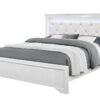 Shaker - Crocodile Queen Bed With LED - White - Image 3