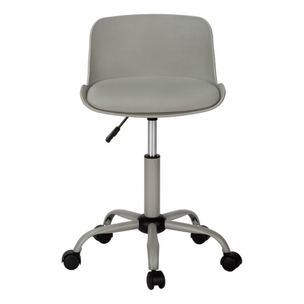 Office Chair, Adjustable Height, Swivel, Ergonomic, Contemporary & Modern - Gray