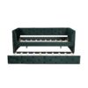 Twin Size Upholstered Tufted Daybed With Trundle - Green - Image 15