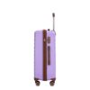 5 Piece Set (20"24"28 +A Travel Bag And A Toiletry Bag), Pp Hardshell Carry On Luggage Set With Tsa Lock Carry On Suitcase Luggage Durable Suitcase - Purple - Image 21