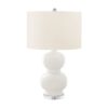 Contemporary Lighting, Ceramic Table Lamp - Cream - Image 2