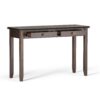 Artisan - Console Sofa Table - Natural Aged Brown - Image 3
