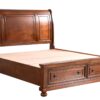 Meade - King Bed - Cherry - Image 3