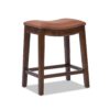 Barlow - Backless Saddle Counter Stool - Brown - Image 3