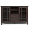 Connaught - Tall TV Stand - Brown - Image 2